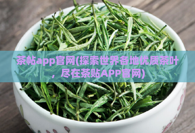 茶帖app官网(探索世界各地优质茶叶，尽在茶贴APP官网)