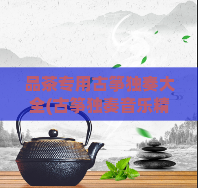 品茶专用古筝独奏大全(古筝独奏音乐精选——品茶专用)
