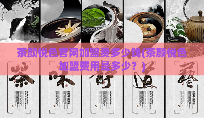 茶颜悦色官网加盟费多少钱(茶颜悦色加盟费用是多少？)