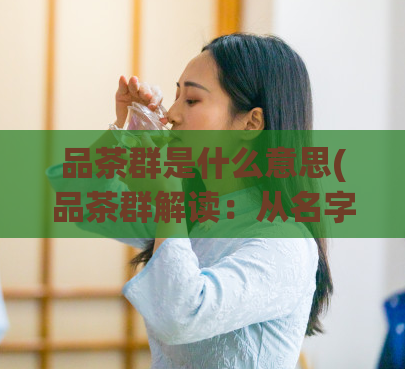 品茶群是什么意思(品茶群解读：从名字到内涵，探究品茶群到底是什么？)