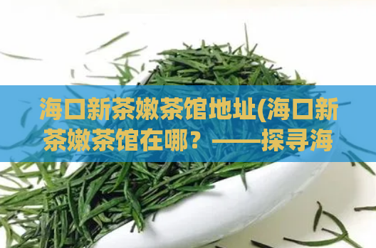 海口新茶嫩茶馆地址(海口新茶嫩茶馆在哪？——探寻海口新茶馆地址)