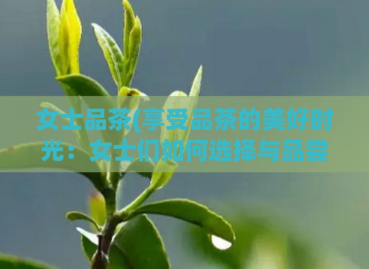 女士品茶(享受品茶的美好时光：女士们如何选择与品尝不同种类的茶叶)