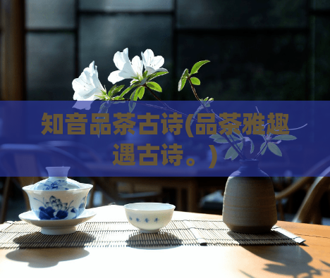 知音品茶古诗(品茶雅趣遇古诗。)