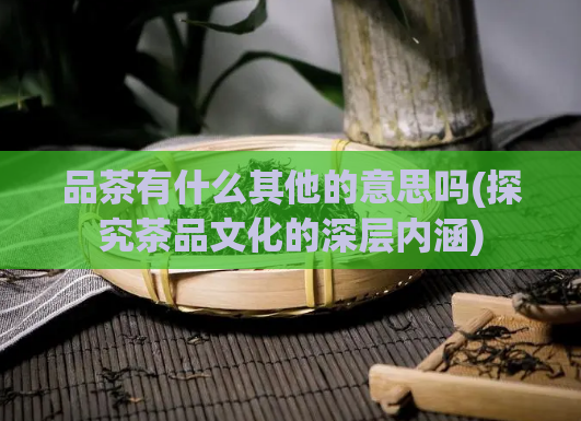 品茶有什么其他的意思吗(探究茶品文化的深层内涵)