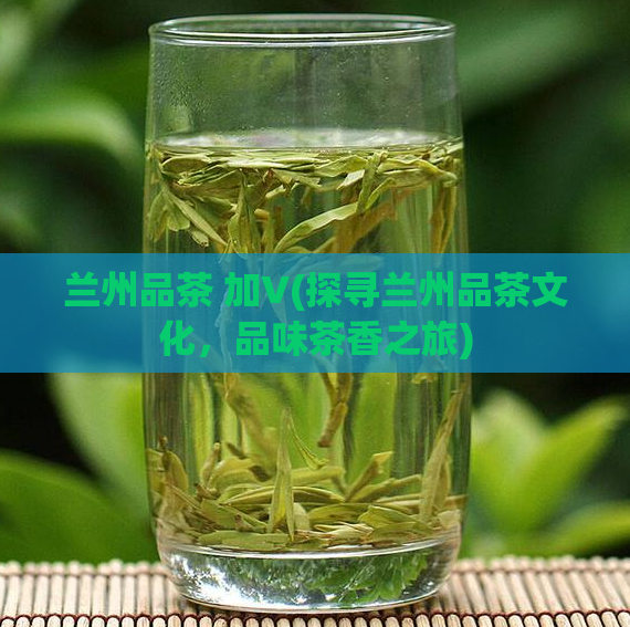 兰州品茶 加V(探寻兰州品茶文化，品味茶香之旅)