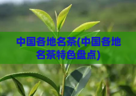中国各地名茶(中国各地名茶特色盘点)