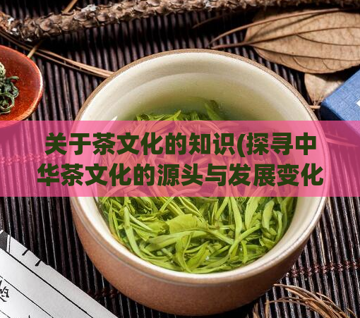 关于茶文化的知识(探寻中华茶文化的源头与发展变化)