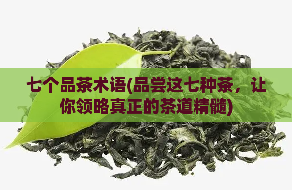 七个品茶术语(品尝这七种茶，让你领略真正的茶道精髓)