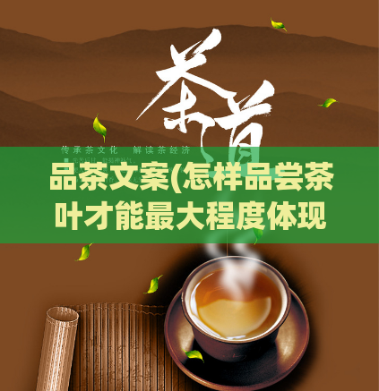 品茶文案(怎样品尝茶叶才能最大程度体现它的味道特点？)