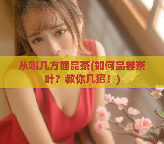 从哪几方面品茶(如何品尝茶叶？教你几招！)