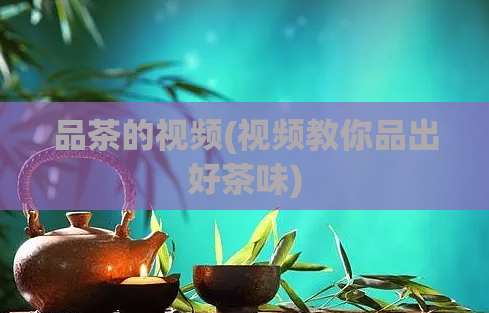 品茶的视频(视频教你品出好茶味)