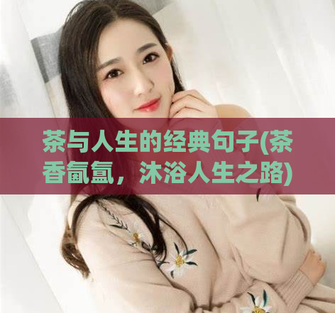 茶与人生的经典句子(茶香氤氲,沐浴人生之路)