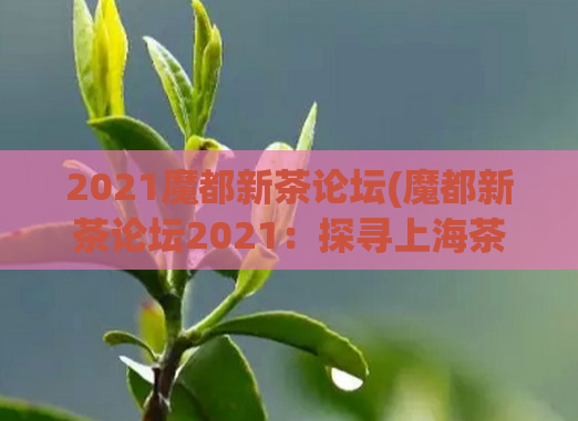 2021魔都新茶论坛(魔都新茶论坛2021:探寻上海茶文化的新发展趋势)
