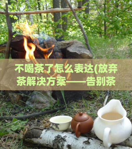 不喝茶了怎么表达(放弃茶解决方案——告别茶饮对身体不良影响)