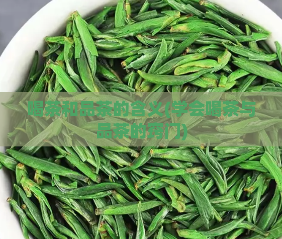 喝茶和品茶的含义(学会喝茶与品茶的窍门)