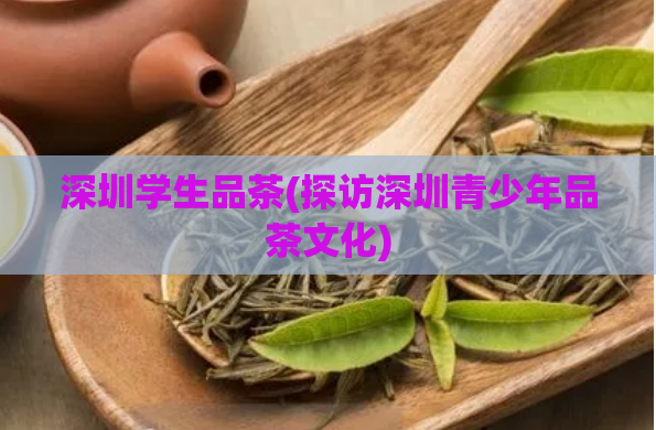 深圳学生品茶(探访深圳青少年品茶文化)
