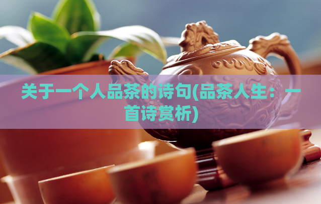 关于一个人品茶的诗句(品茶人生:一首诗赏析)