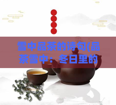 雪中品茶的诗句(品茶雪中:冬日里的茶乡雅事)