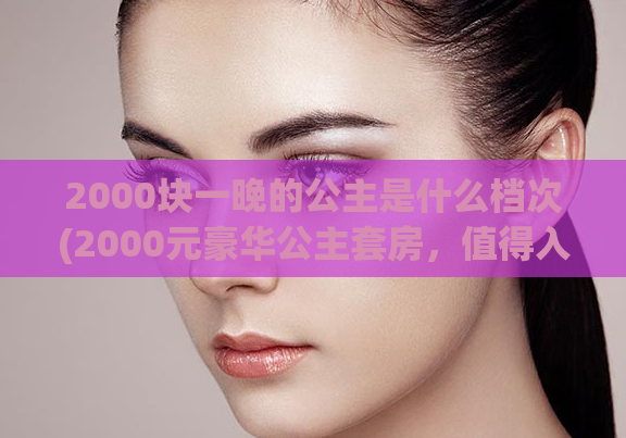 2000块一晚的公主是什么档次(2000元豪华公主套房,值得入住吗?)