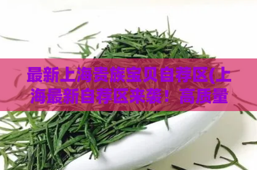 最新上海贵族宝贝自荐区(上海最新自荐区来袭!高质量贵族宝贝等你来约!)