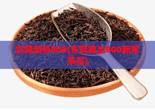 东莞新茶800(东莞推出800新款茶品)