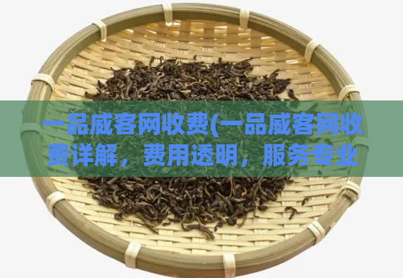 一品威客网收费(一品威客网收费详解,费用透明,服务专业!)