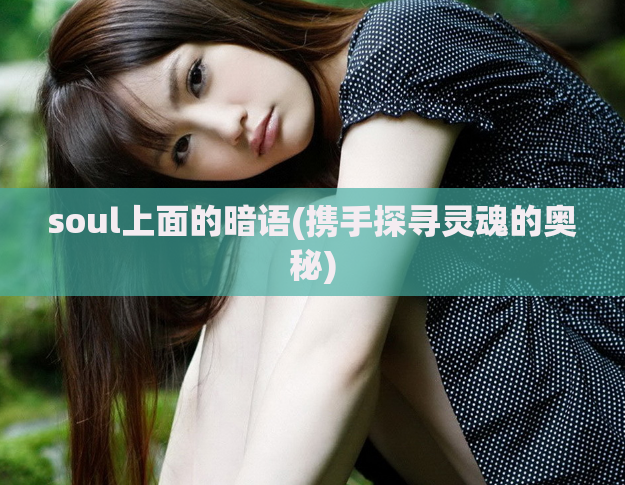 soul上面的暗语(携手探寻灵魂的奥秘)