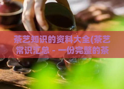 茶艺知识的资料大全(茶艺常识汇总 - 一份完整的茶艺知识指南)