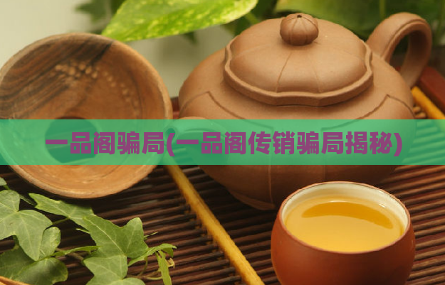 一品阁骗局(一品阁传销骗局揭秘)