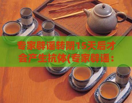 专家辟谣转阴15天后才会产生抗体(专家辟谣:转阴后少于15天也会产生抗体)
