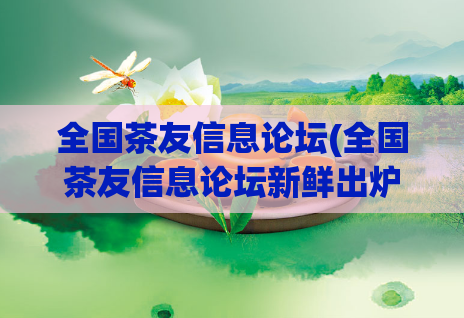 全国茶友信息论坛(全国茶友信息论坛新鲜出炉！)