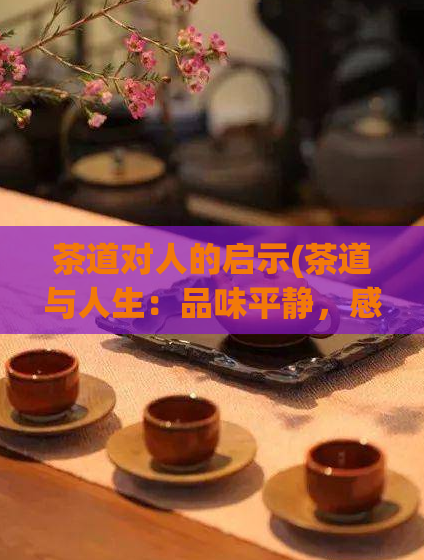 茶道对人的启示(茶道与人生：品味平静，感悟人生)