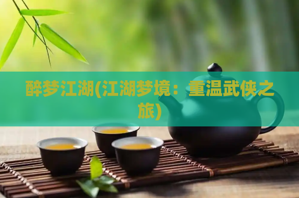 醉梦江湖(江湖梦境:重温武侠之旅)