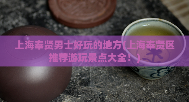 上海奉贤男士好玩的地方(上海奉贤区推荐游玩景点大全！)