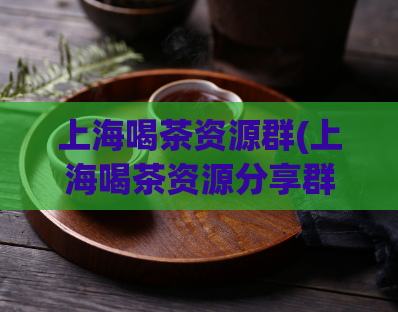 上海喝茶资源群(上海喝茶资源分享群，茶道爱好者不可错过)