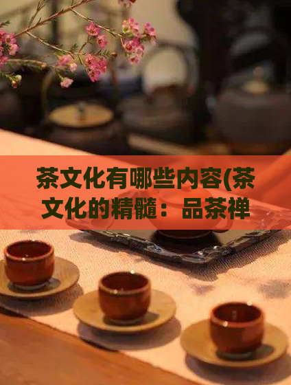茶文化有哪些内容(茶文化的精髓：品茶禅意，茶道传承)