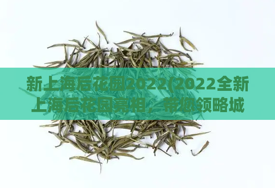 新上海后花园2022(2022全新上海后花园亮相，带您领略城市绿洲)