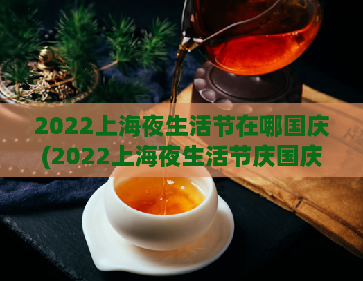 2022上海夜生活节在哪国庆(2022上海夜生活节庆国庆，热闹登场)