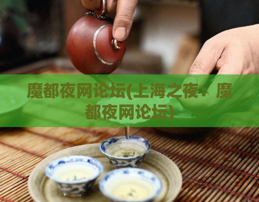 魔都夜网论坛(上海之夜：魔都夜网论坛)