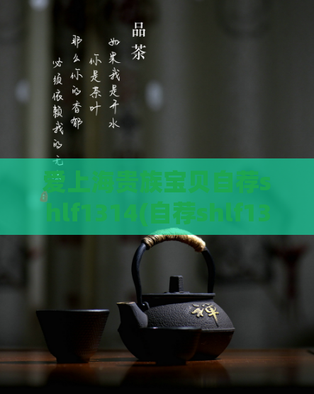 爱上海贵族宝贝自荐shlf1314(自荐shlf1314-爱上海贵族宝贝)