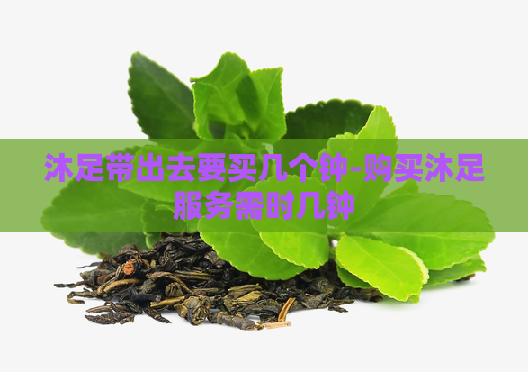沐足带出去要买几个钟-购买沐足服务需时几钟