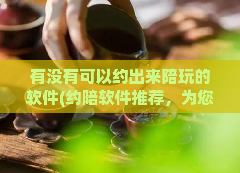 有没有可以约出来陪玩的软件(约陪软件推荐，为您提供高品质伴侣服务)