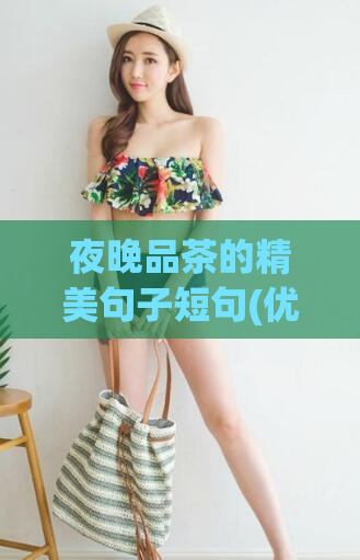 夜晚品茶的精美句子短句(优雅夜晚的品茶之旅)